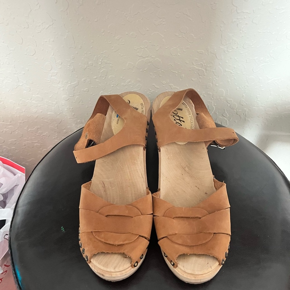 Lotta From Stockholm Brown Mules